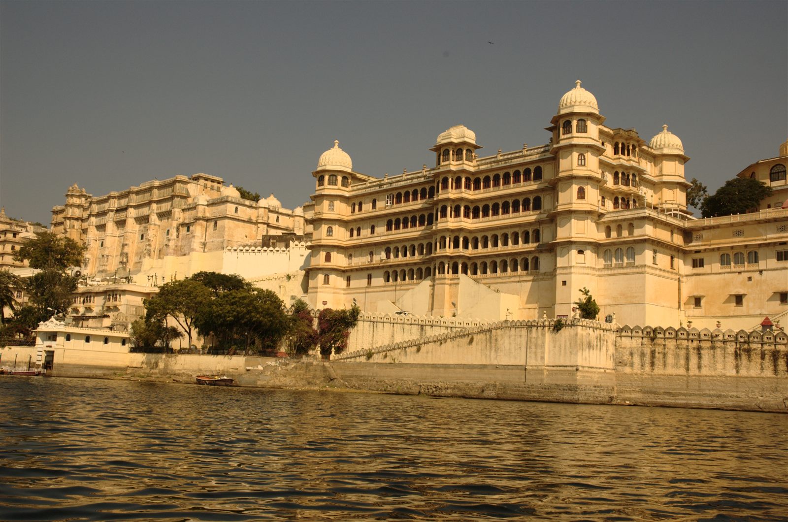 Udaipur City Palace across Lake Pichola